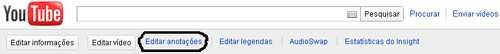 Anota&ccedil;&otilde;es em Videos