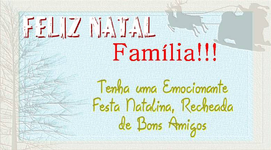 Mensagens de Natal Mensagens de Natal